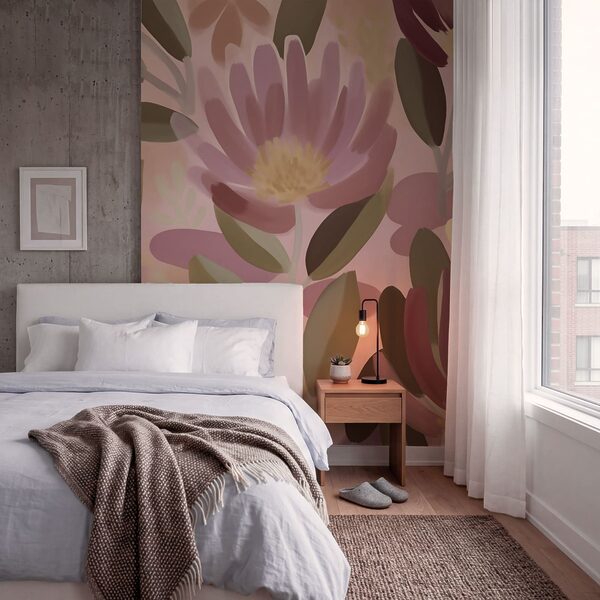 Vibrant flowers in soft hues Vibrant flowers in soft hues