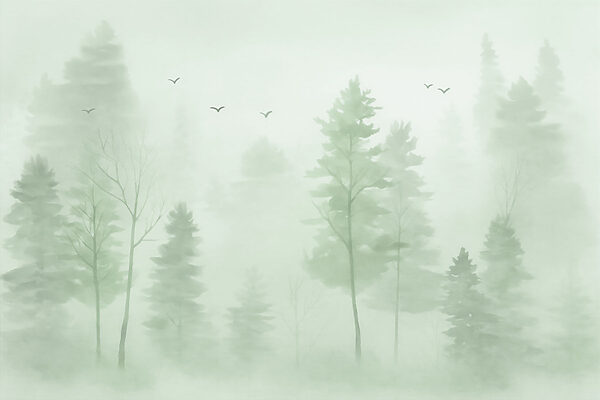 Birds flying in the sky over trees Birds flying in the sky over trees