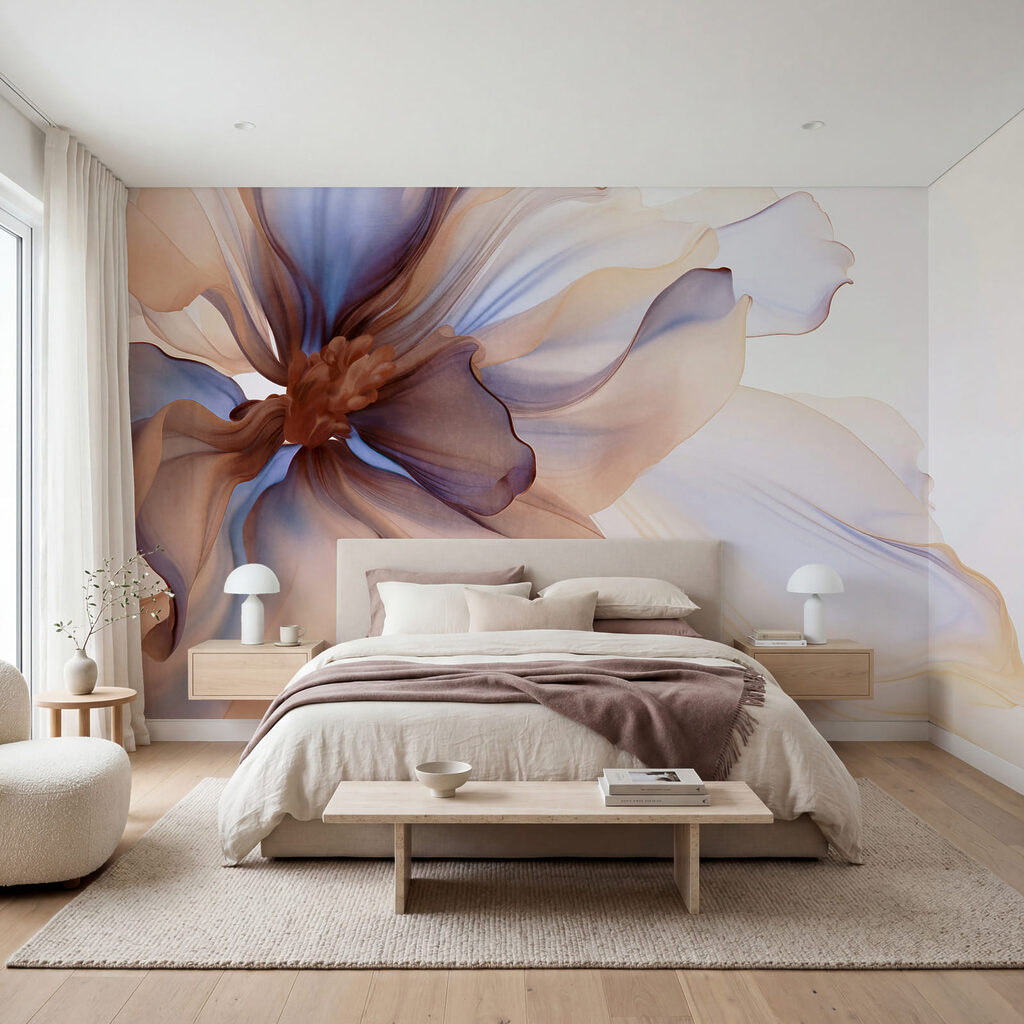 Delicate petals in soft harmony