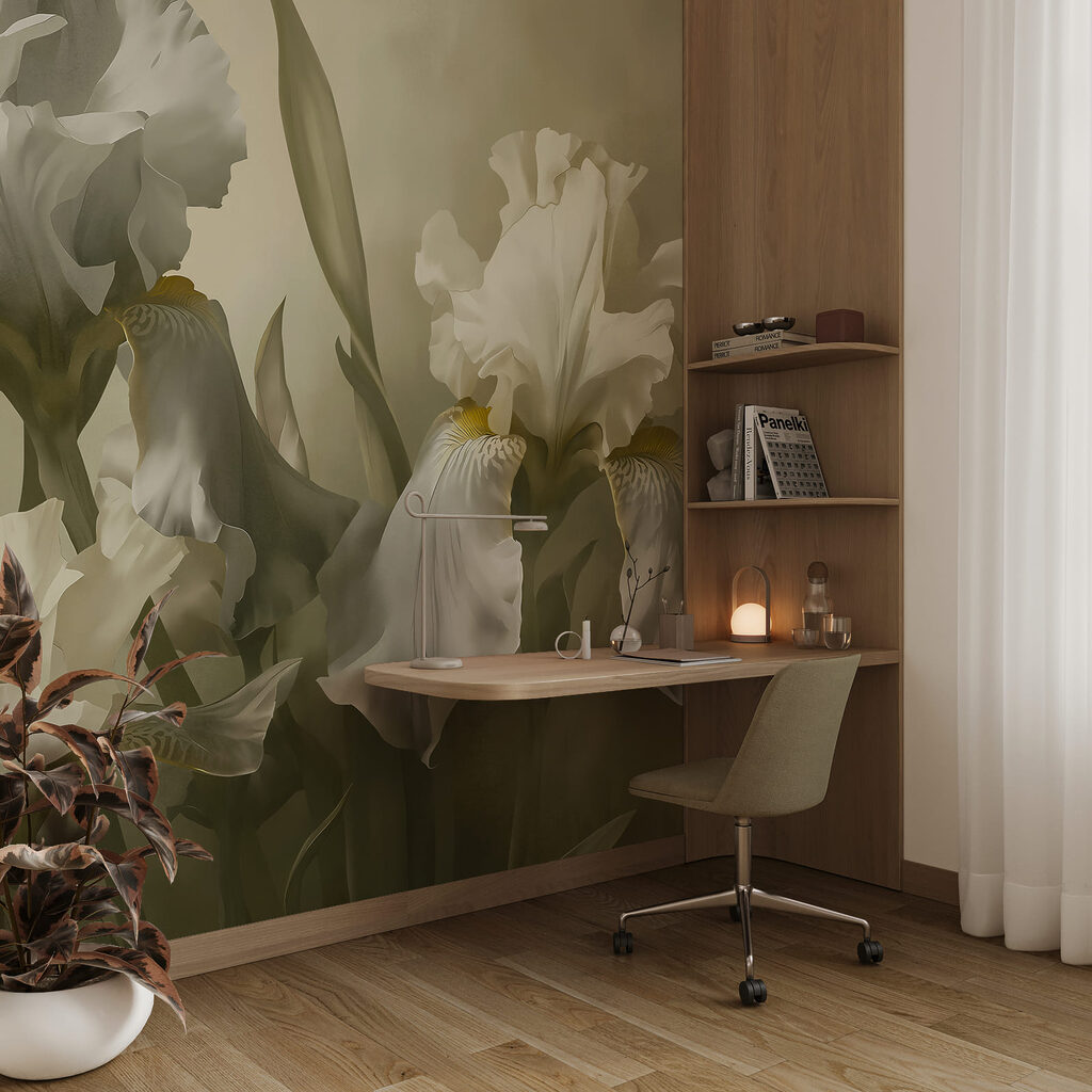 Delicate blooms with soft hues
