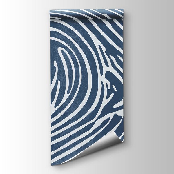 Blue and white swirl pattern Blue and white swirl pattern