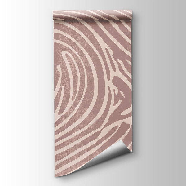 Swirling lines create visual rhythm
