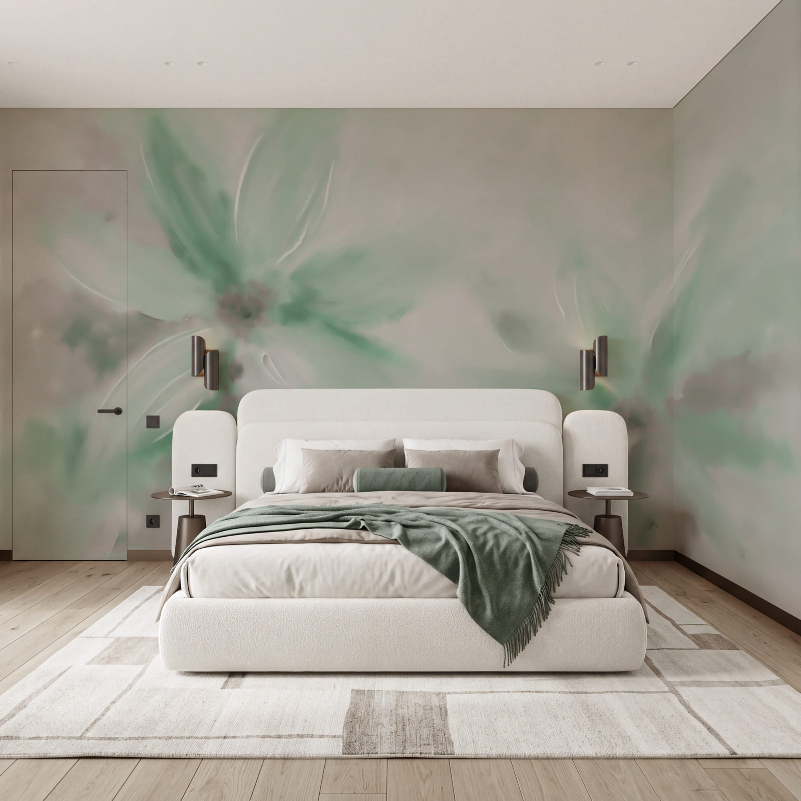 Soft floral whispers in pastel hues