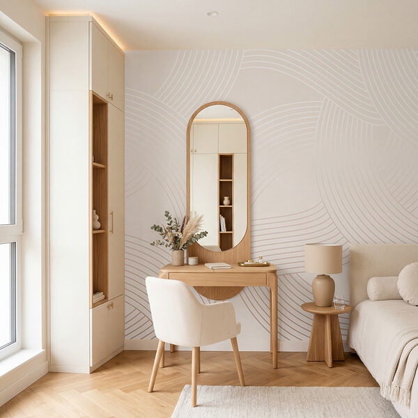 White and red pattern
