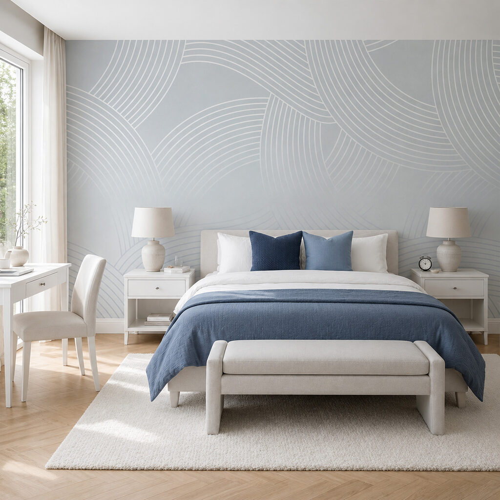 White and grey pattern