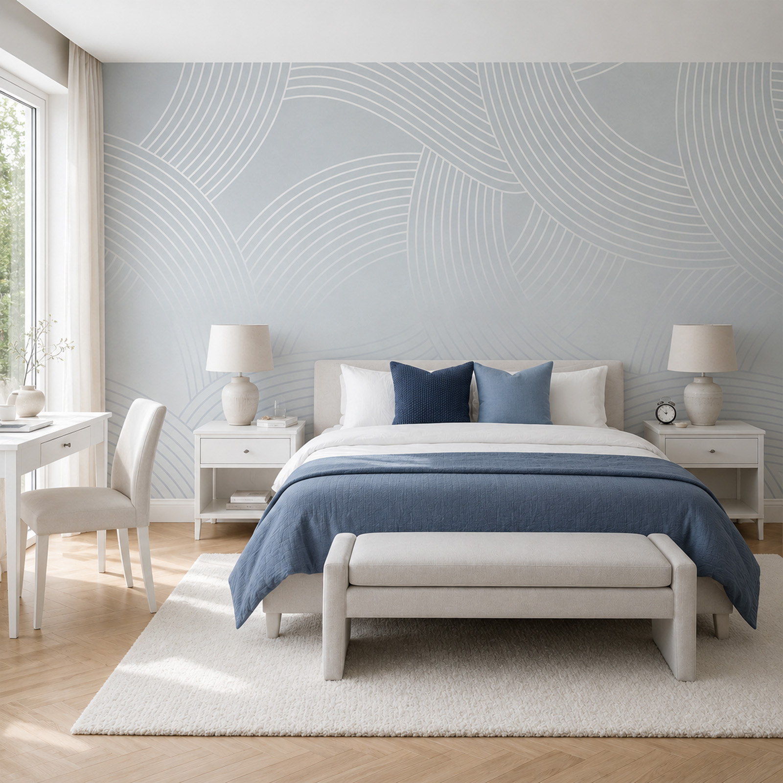 White and grey pattern