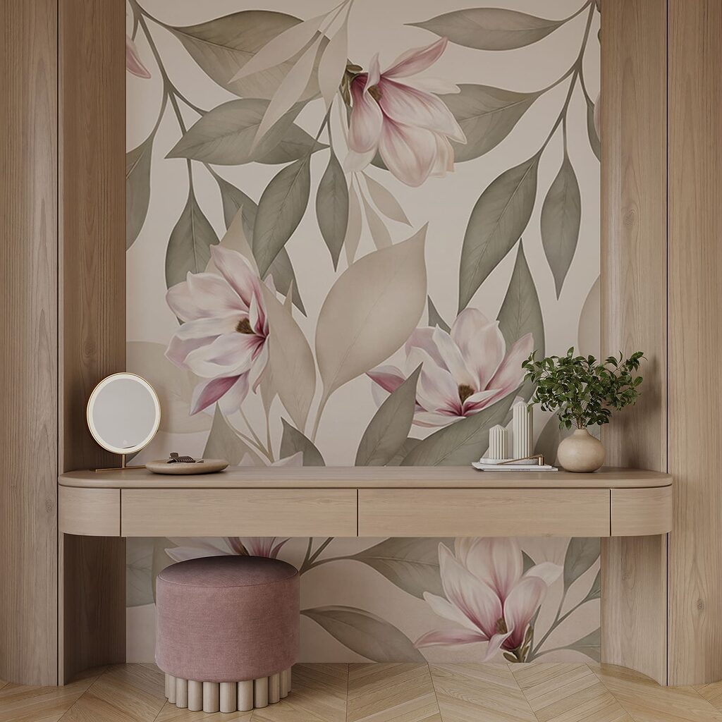 Delicate blooms in soft pastel tones Delicate blooms in soft pastel tones