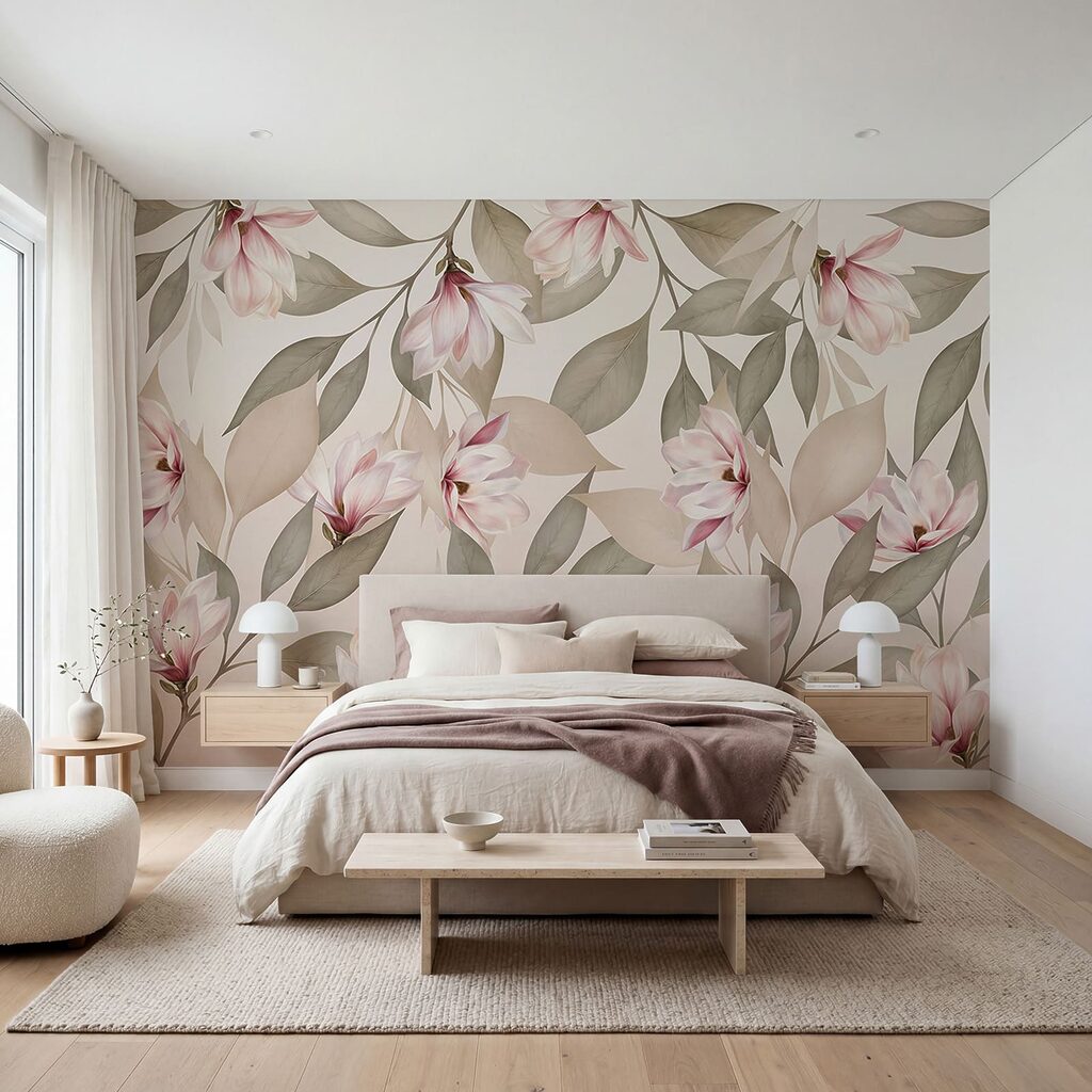 Delicate blooms in soft pastel tones Delicate blooms in soft pastel tones