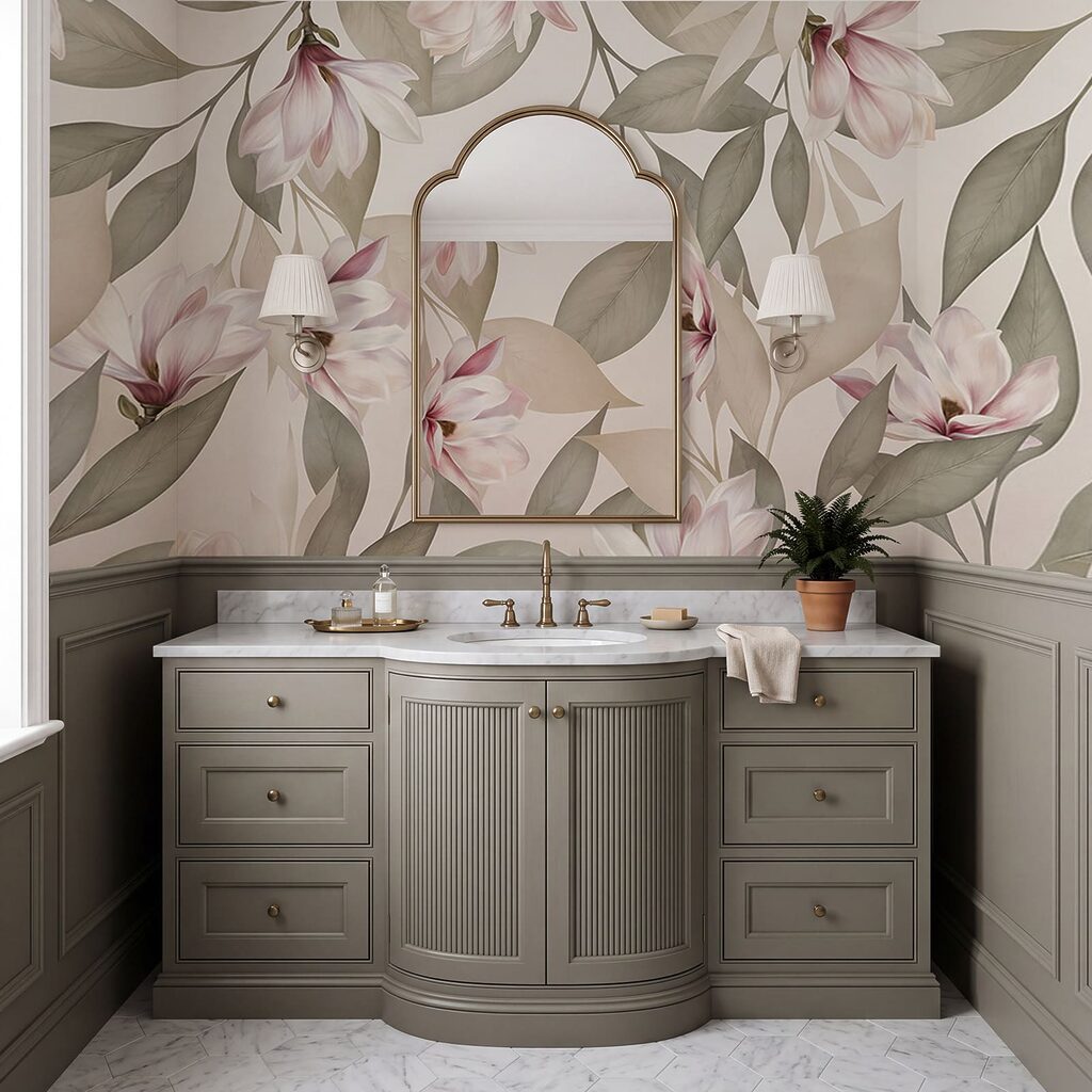 Delicate blooms in soft pastel tones Delicate blooms in soft pastel tones