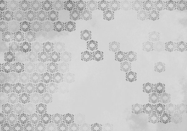 White background with black and white pattern