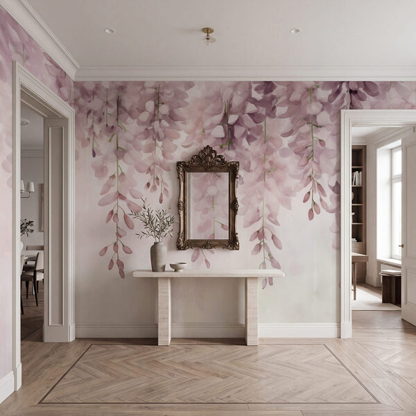 Delicate blooms in soft pastel hues Delicate blooms in soft pastel hues
