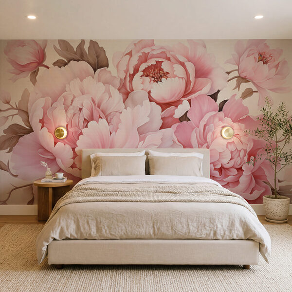 Group of pink flowers