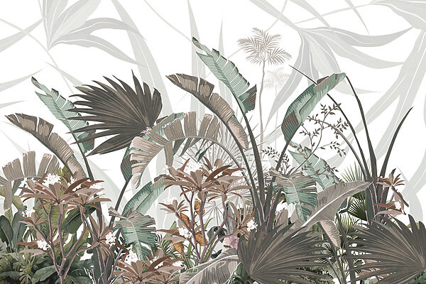 Botanical beauty in pastel tones Botanical beauty in pastel tones