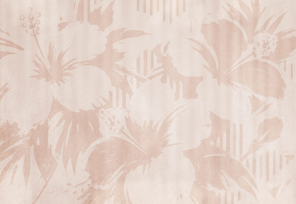 Pink and white floral pattern