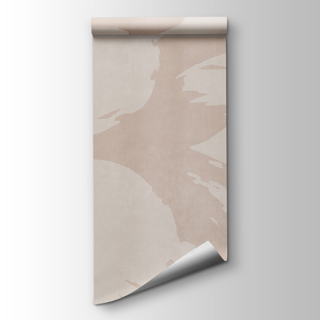 Pink and white floral pattern