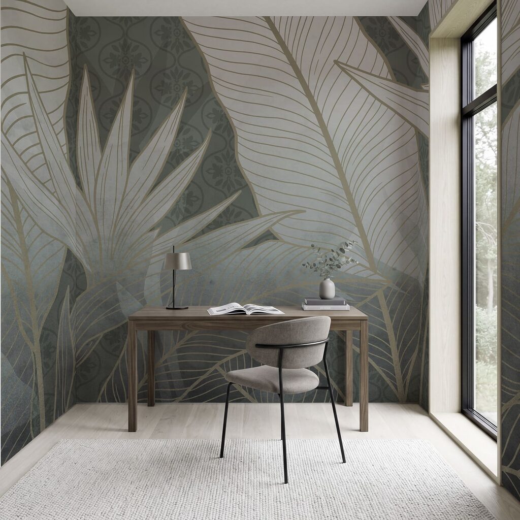 Elegant botanical design in soft hues Elegant botanical design in soft hues