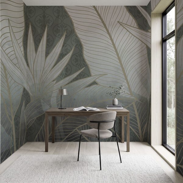 Elegant botanical design in soft hues Elegant botanical design in soft hues