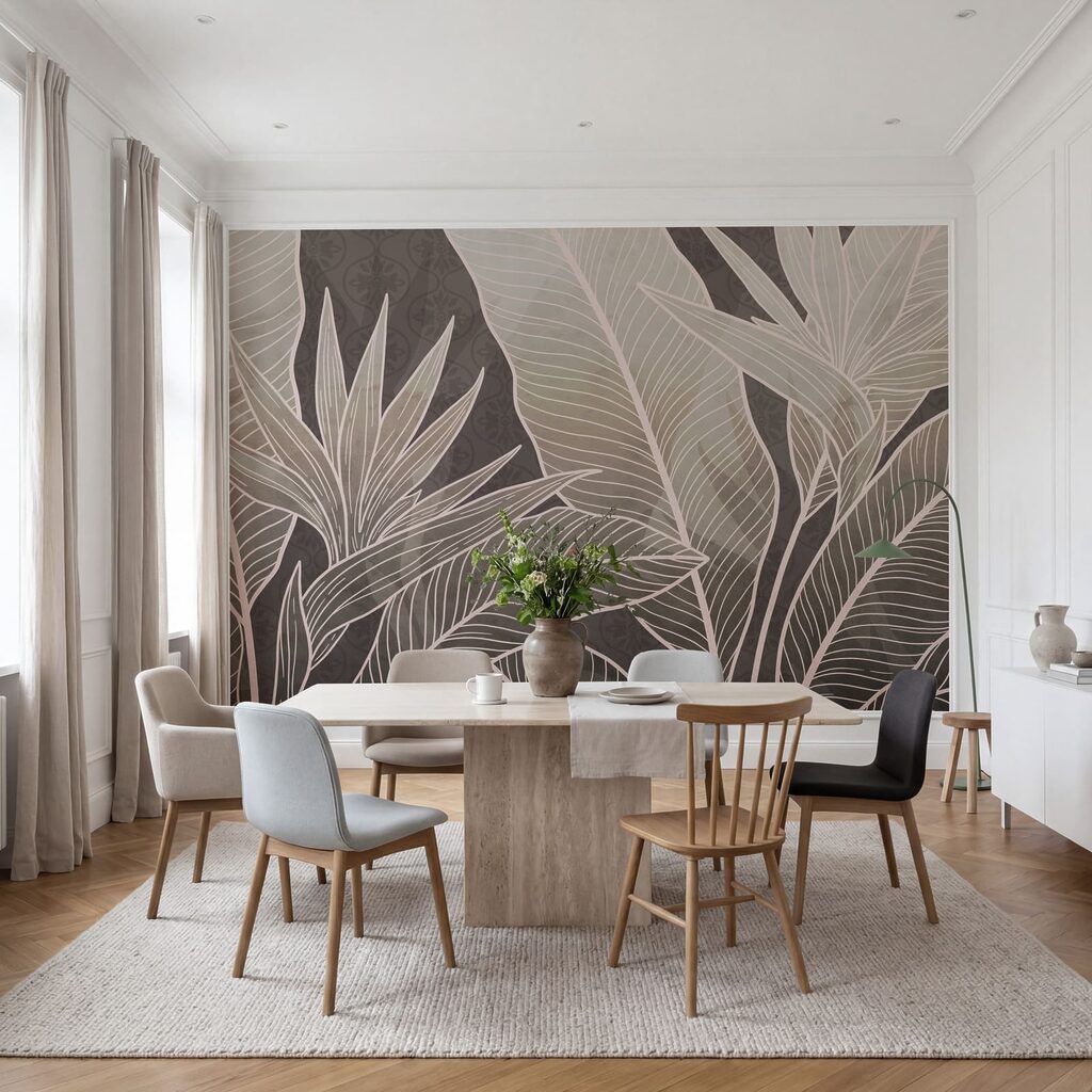 Soft hues in botanical elegance Soft hues in botanical elegance