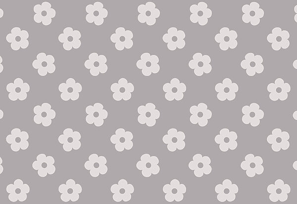 Pattern of white flowers