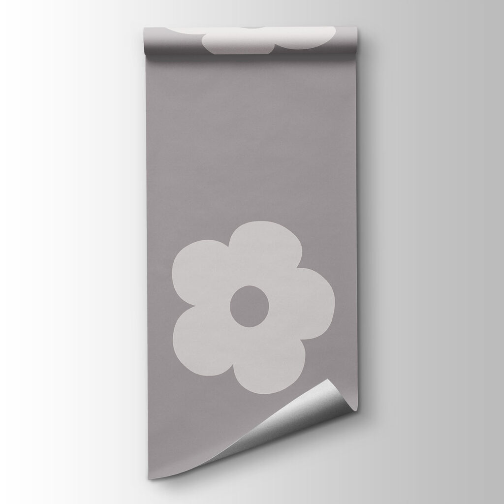 Pattern of white flowers