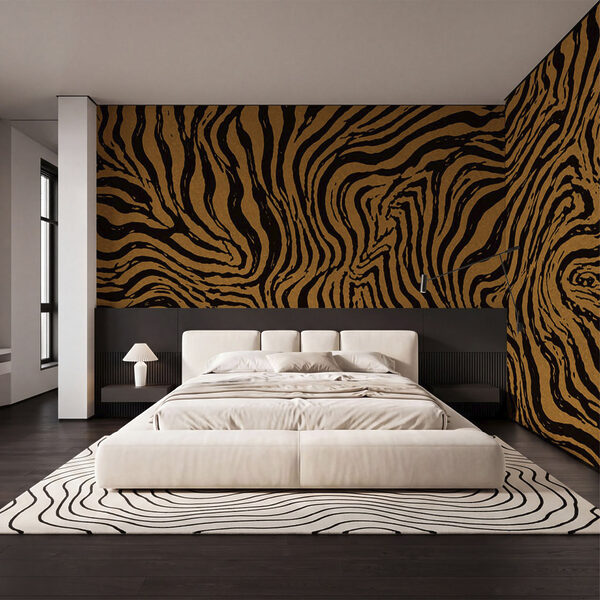Swirling patterns in earthy tones Swirling patterns in earthy tones