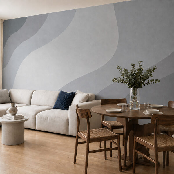 White and grey wavy pattern White and grey wavy pattern