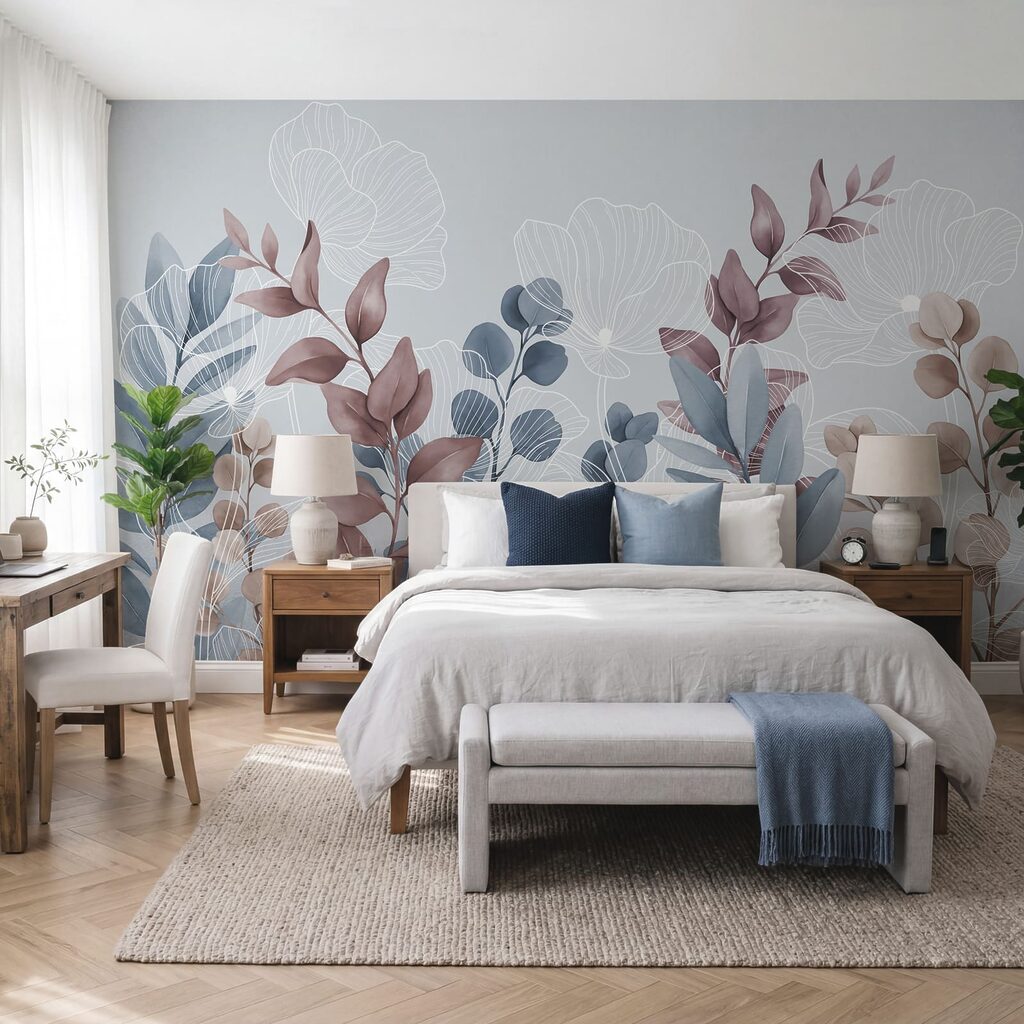 Elegant floral design with soft hues