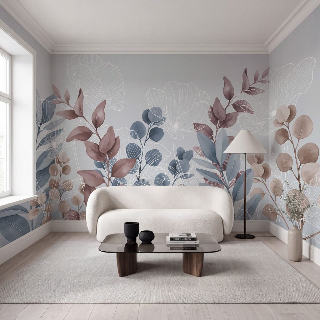 Elegant floral design with soft hues