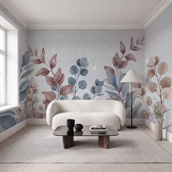 Elegant floral design with soft hues