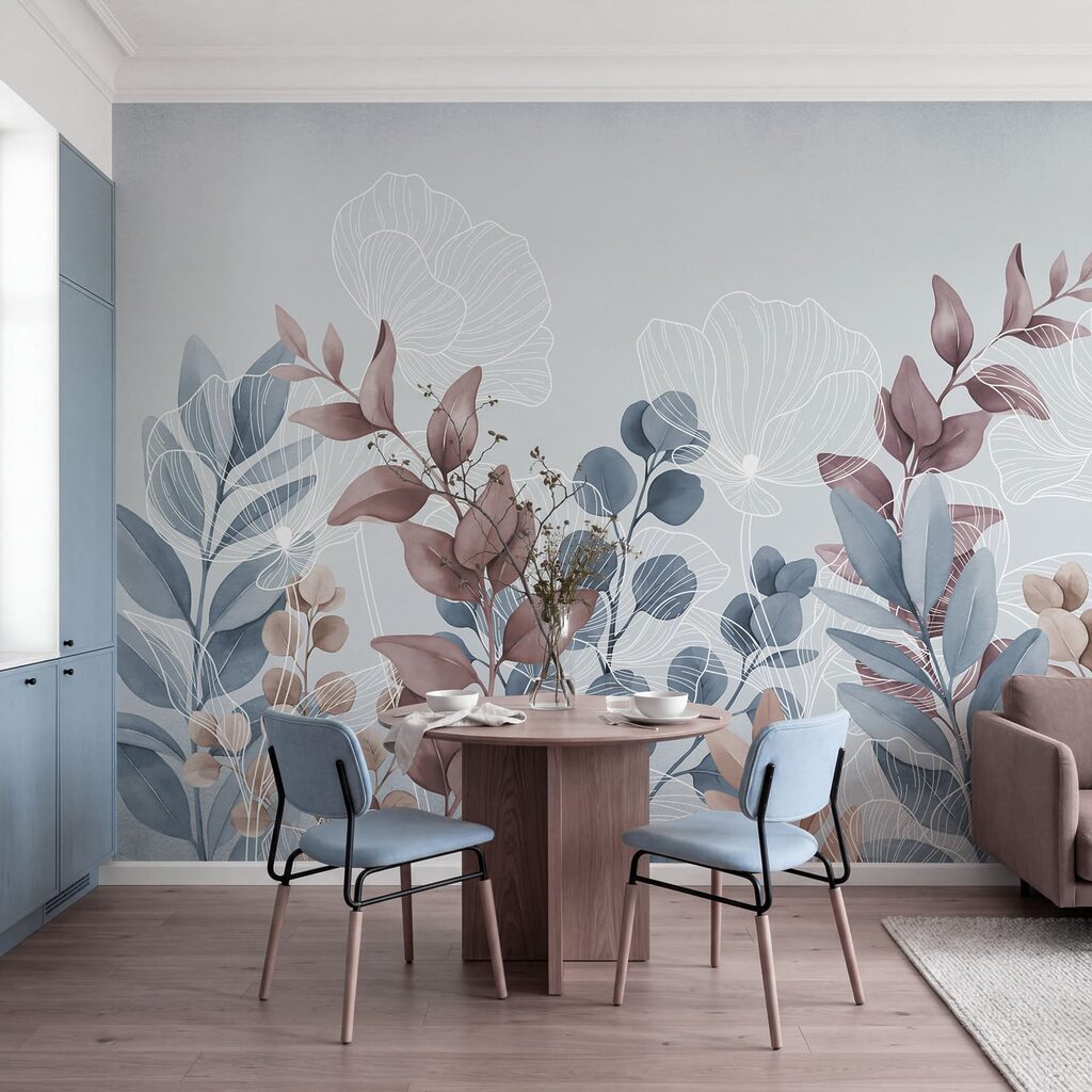 Elegant floral design with soft hues