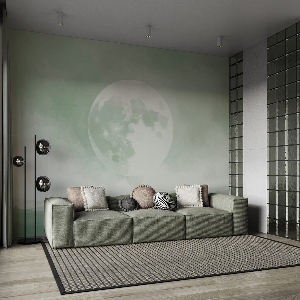 Moon in the sky