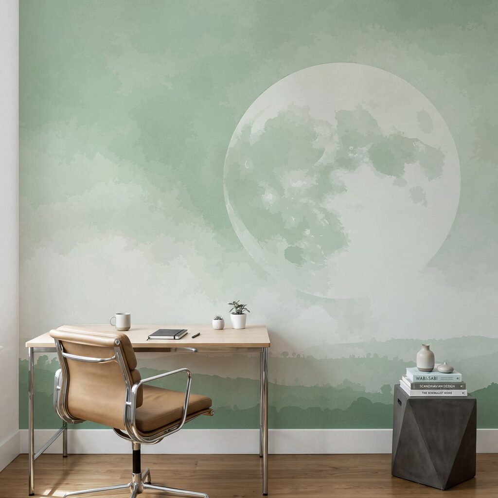Moon in the sky