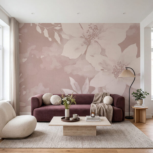 Soft floral elegance in muted tones Soft floral elegance in muted tones
