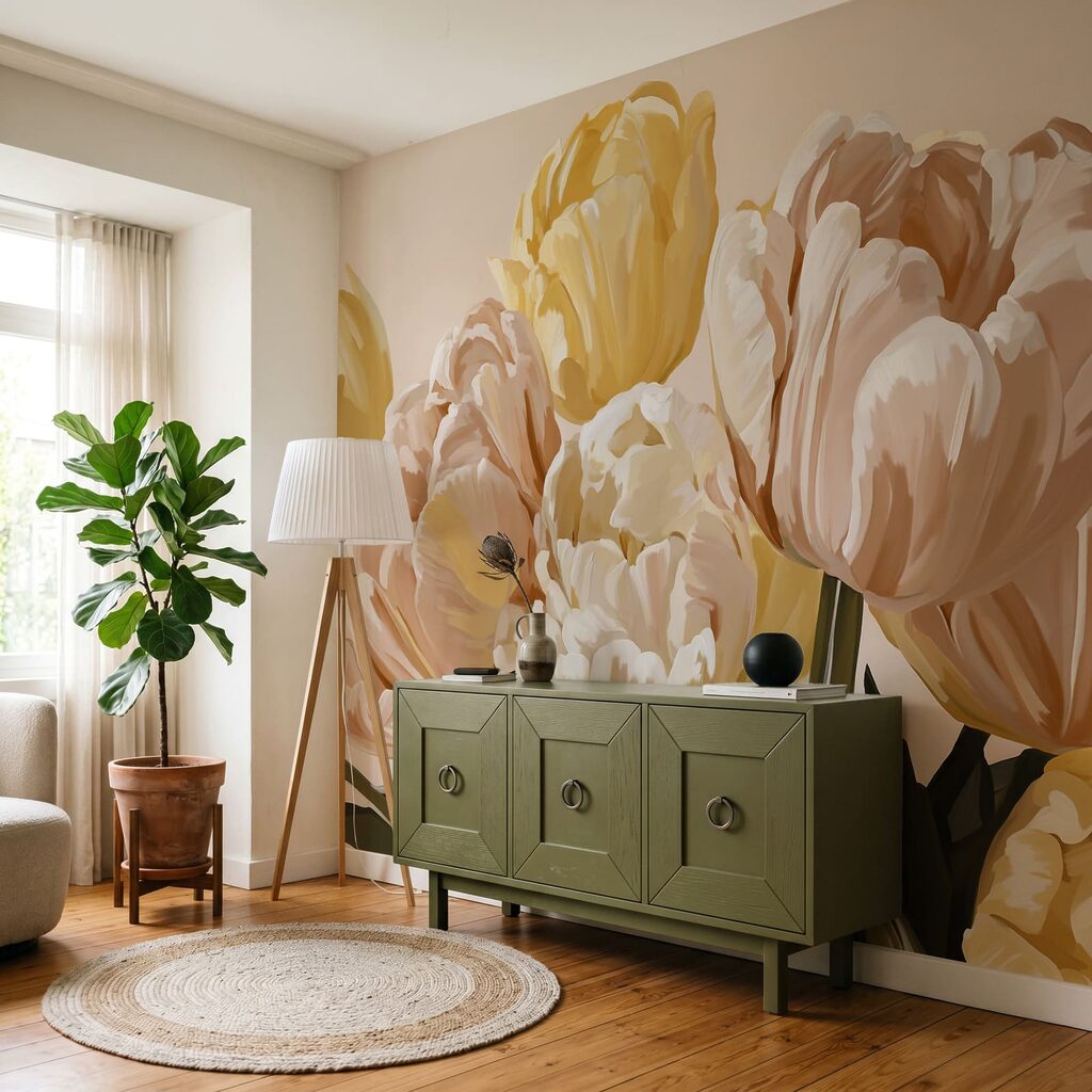 Fresh blooms in pastel shades Fresh blooms in pastel shades