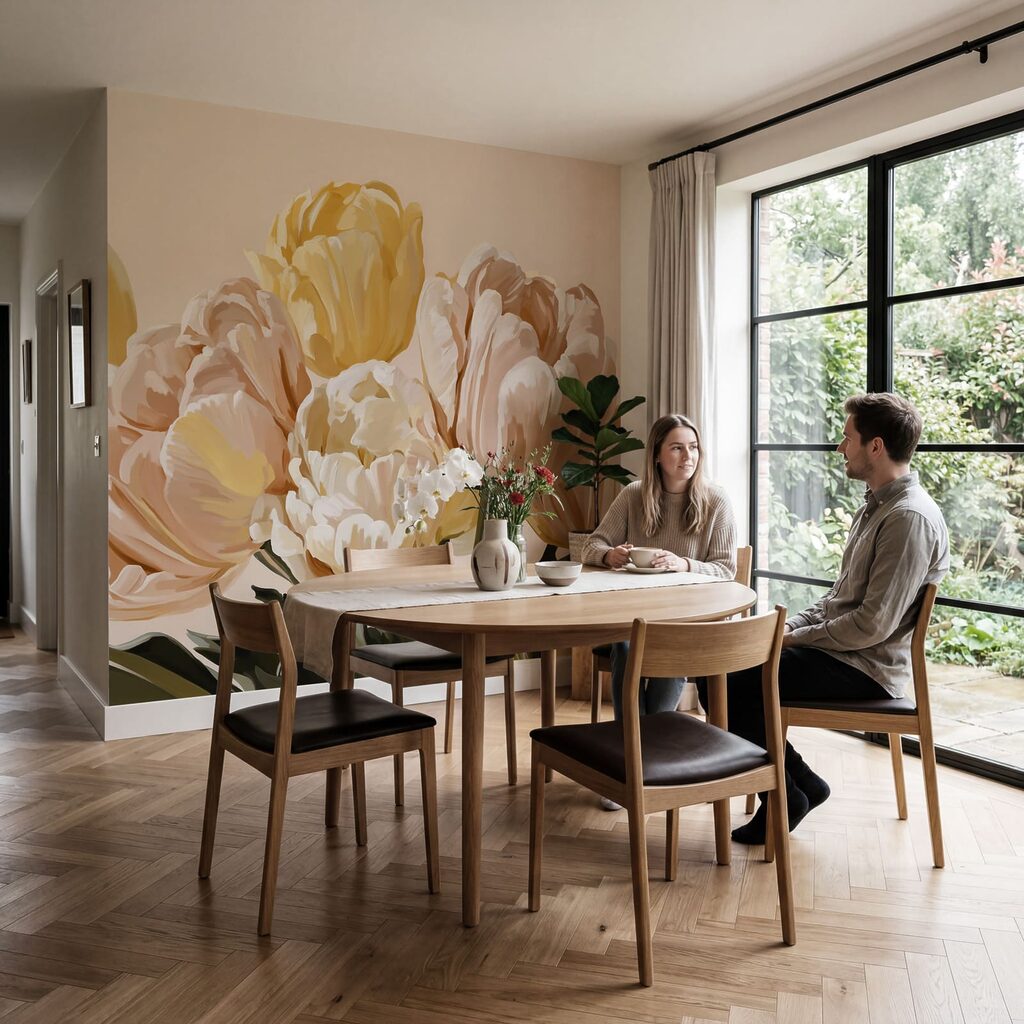 Fresh blooms in pastel shades Fresh blooms in pastel shades