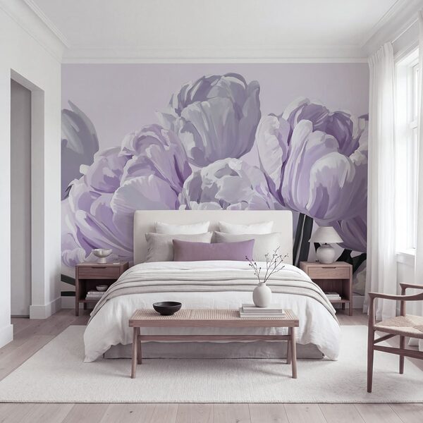 Soft blooms in pastel shades