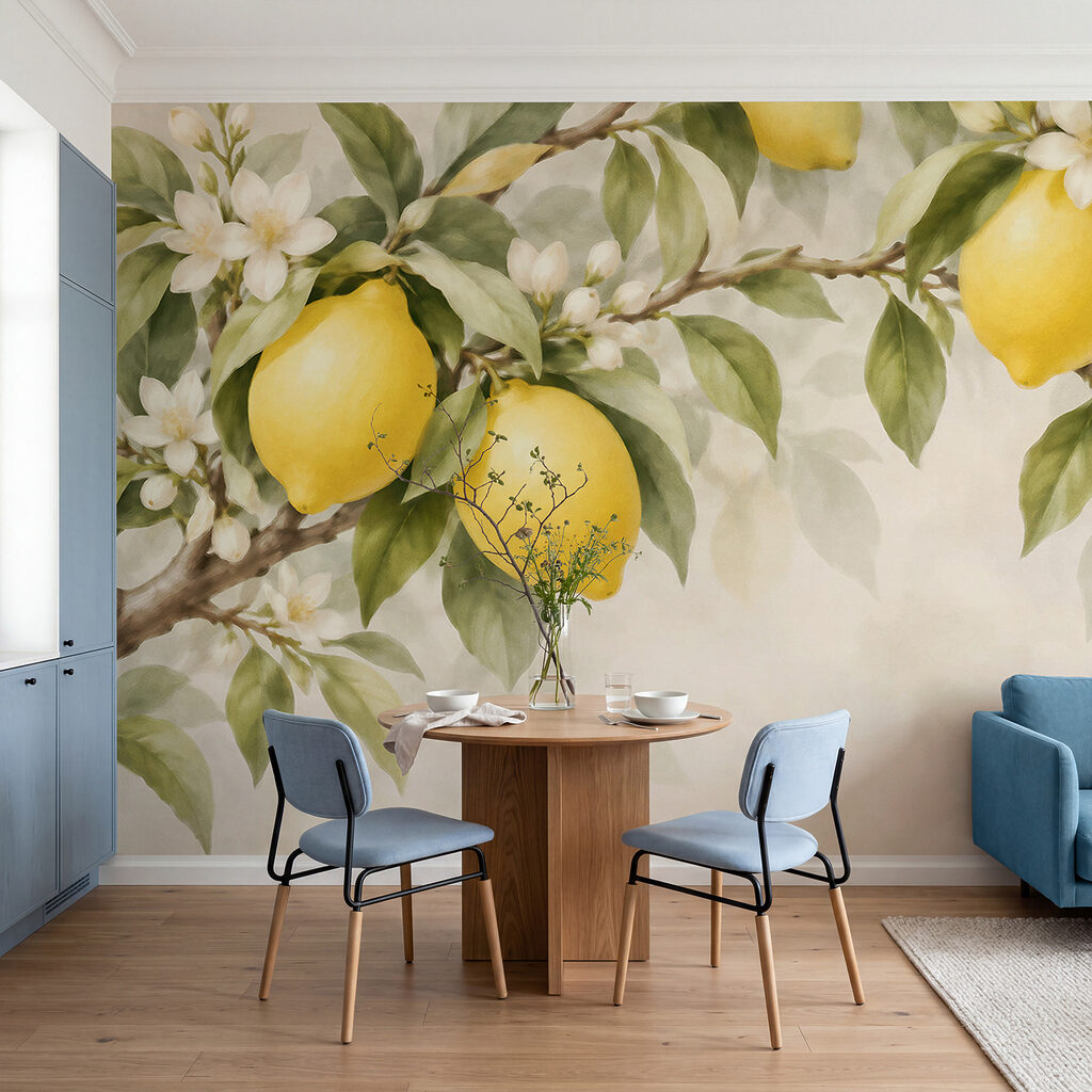 Lemons on a tree branch Lemons on a tree branch