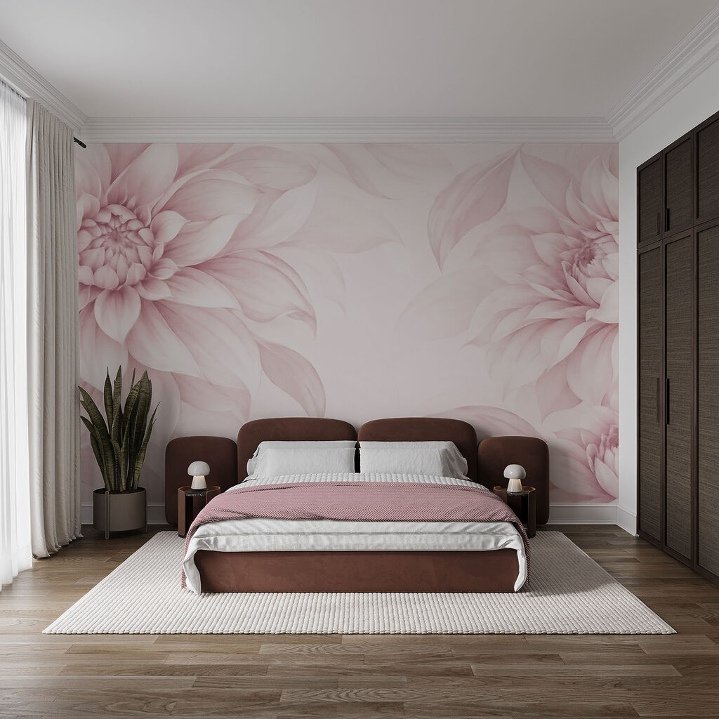 Delicate blooms in soft pink hues Delicate blooms in soft pink hues