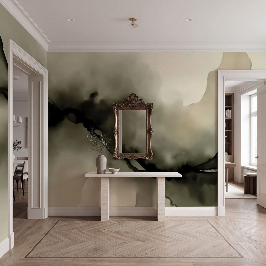 Black and white smoke