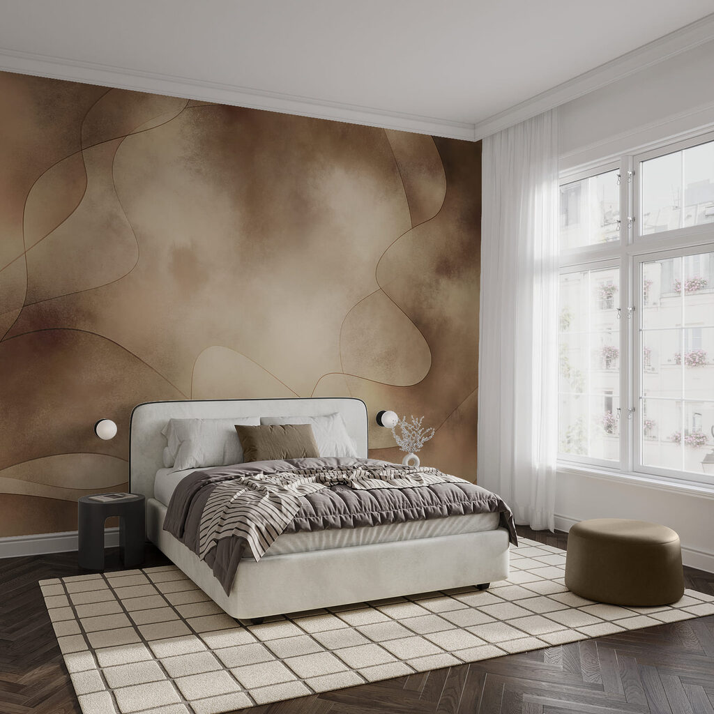 Brown and white background