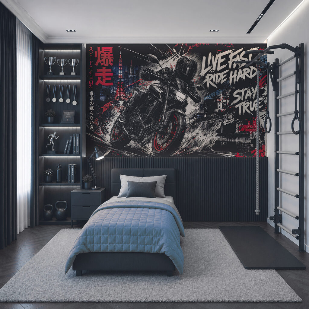 Poster of a motorcycle Poster of a motorcycle