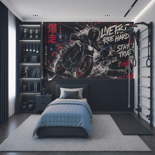 Poster of a motorcycle Poster of a motorcycle