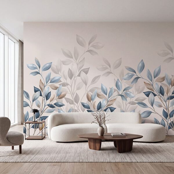 Graceful leaves in soft hues Graceful leaves in soft hues