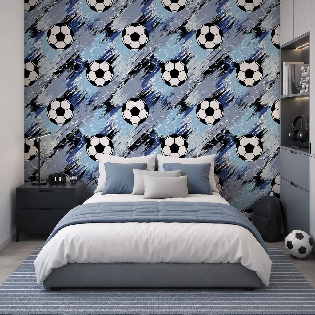 Pattern of football balls Pattern of football balls