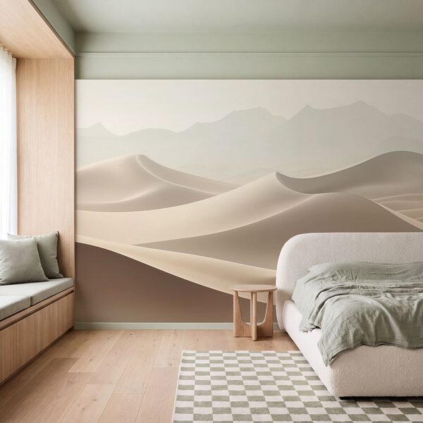 Wall mural Sand dunes in the desert (SKU: w03920)