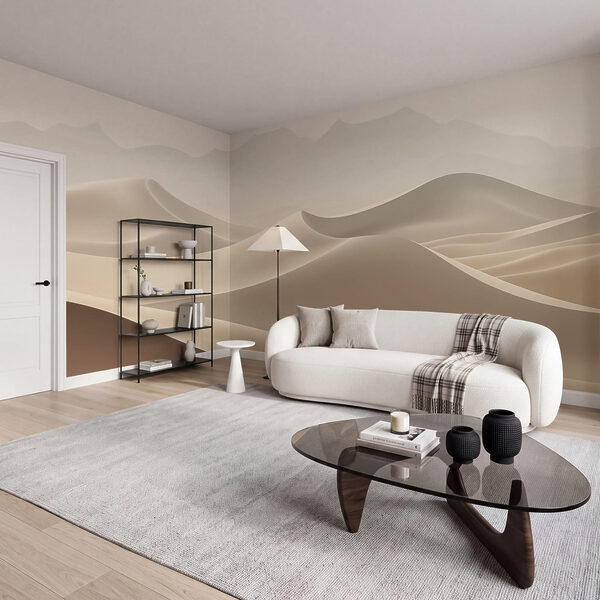 Wall mural Sand dunes in the desert (SKU: w03920) Wall mural Sand dunes in the desert (SKU: w03920)