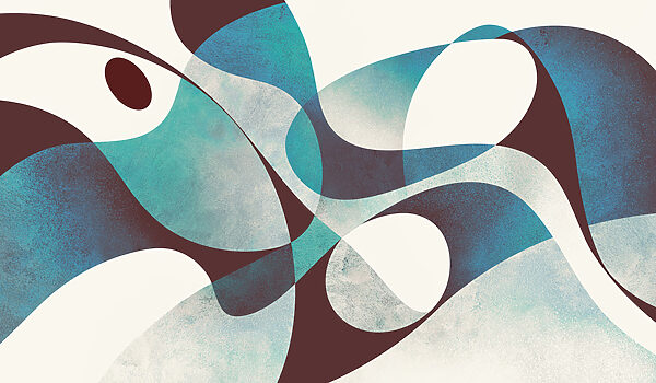 Wall mural Blue and black swirls (SKU: t01037v1) Wall mural Blue and black swirls (SKU: t01037v1)