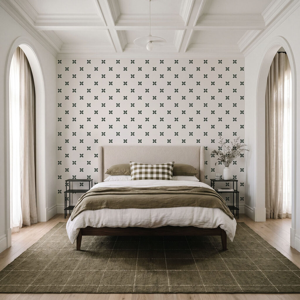 Wall mural Pattern of small flowers (SKU: t01066v4) Wall mural Pattern of small flowers (SKU: t01066v4)