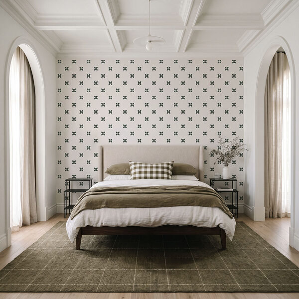 Wall mural Pattern of small flowers (SKU: t01066v4) Wall mural Pattern of small flowers (SKU: t01066v4)