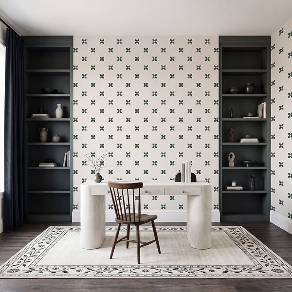 Wall mural Pattern of small flowers (SKU: t01066v4)